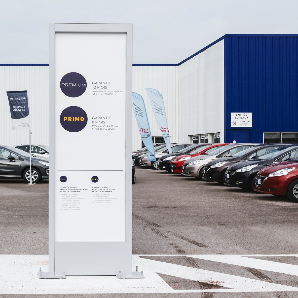 Signaletique extérieure pro pour entreprise et collectivité