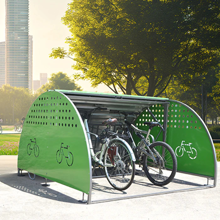 Abris vélos et aménagement urbain