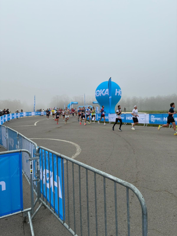 Le balisage du semi marathon de Paris 2026