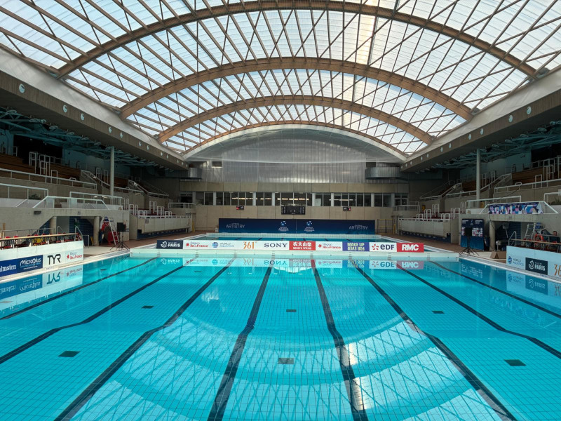 La réalisation de l'habillage visuel des compétitions de natation La réalisation de l'habillage visuel des compétitions de natation