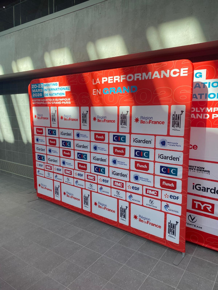 Mur d'image Meeting International de Natation 2026