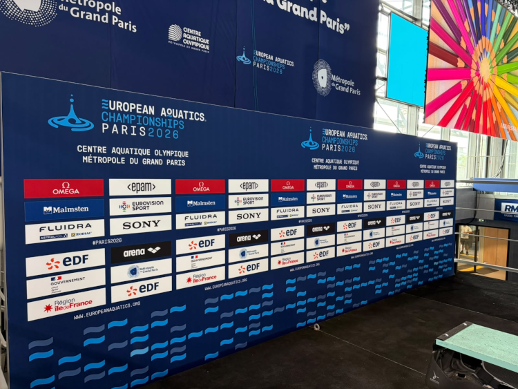 Photocalls personnalisés pour les championnats d'europe de natation Photocalls personnalisés pour les championnats d'europe de natation