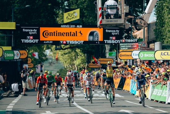 Coureur dans les 25 derniers km du Tour de France Coureur dans les 25 derniers km du Tour de France