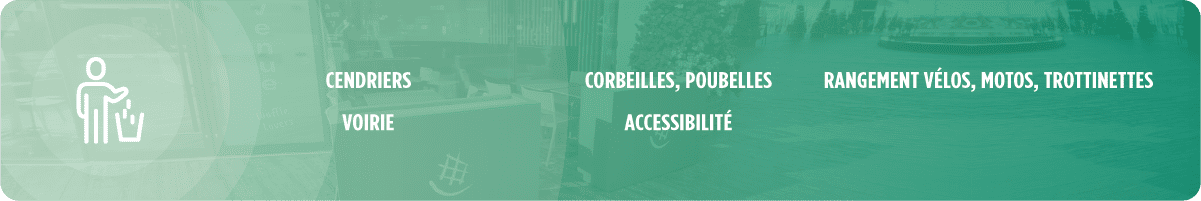 Mobilier urbain Mobilier urbain