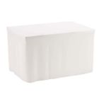 Nappe unie M1 noire pour table Duralight