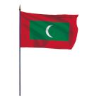 Drapeau Maldives sur hampe