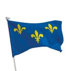 Drapeau province Île-de-France pour mât