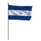 Drapeau Nicaragua sur hampe