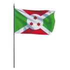 Drapeau Burundi sur hampe