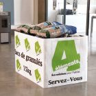 Banderole imprimée intissé pour intérieur
