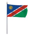 Drapeau Namibie sur hampe