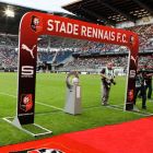 arche d'entrée des joueurs du stade rennais