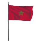 Drapeau Maroc sur hampe