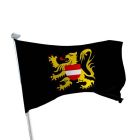 Drapeau Brabant-Flamand pour mât (BE)