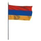 Drapeau Arménie sur hampe