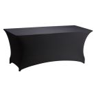 Housse stretch pour table pliante rectangulaire