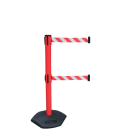 poteau à double sangle pour délimitation