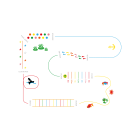 circuit evasion marine pour cours de recreation