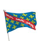 Drapeau province Marche pour mât
