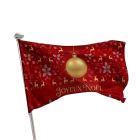 Drapeau personnalisé version Noël