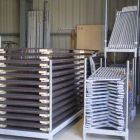rack de rangement pour pieds de podium