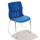 Chaise coquergo bleue