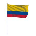 Drapeau Colombie sur hampe