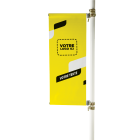 Kakémono pour mât double potence