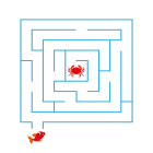 Labyrinthe des mers pour cours de récréation