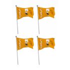Lot de drapeaux personnalisés