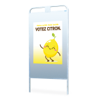 Panneau d'affichage de liste electorale