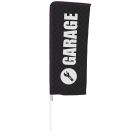Beach flag Corner Garage