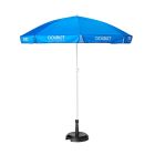 Parasol publicitaire rond standard - base 18 kg