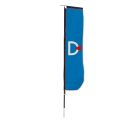 Kit beach flag Corner Pratic