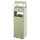 Cendrier corbeille Kopa 6+30L - gris ciment 7033
