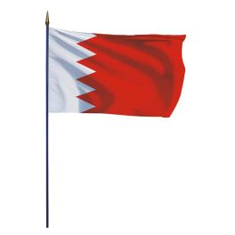 Drapeau Bahreïn sur hampe