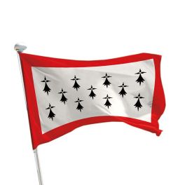Drapeau province Limousin pour mât