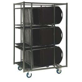 Chariot pour chaises pliantes