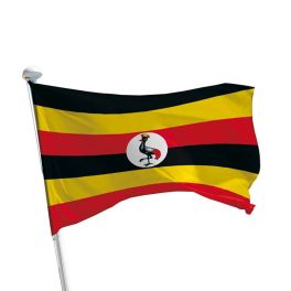 Drapeau Ouganda pour mât