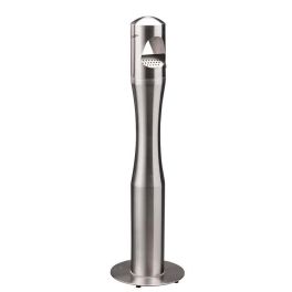 Cendrier Rapid'Cendre courbe sur pied Inox