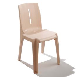 Chaise monobloc Salsa beige