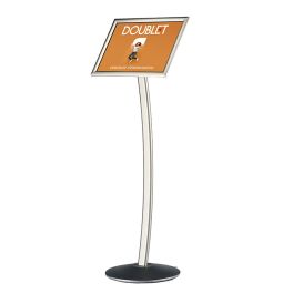 Porte affiche sur pied Courbe paysage A4