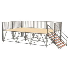 Podium démontable hauteur 1.50 m