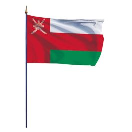 Drapeau Oman sur hampe
