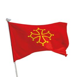 Drapeau province Languedoc pour mât