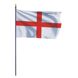 Drapeau de l'Angleterre sur hampe
