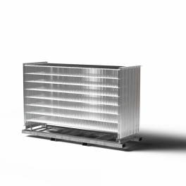 Rack barrière de chantier