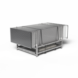 Rack pour barrière de chantier