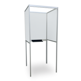 Isoloir de vote pliant