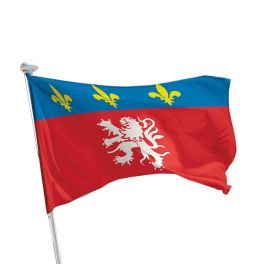 drapeau province Lyonnais pour mât